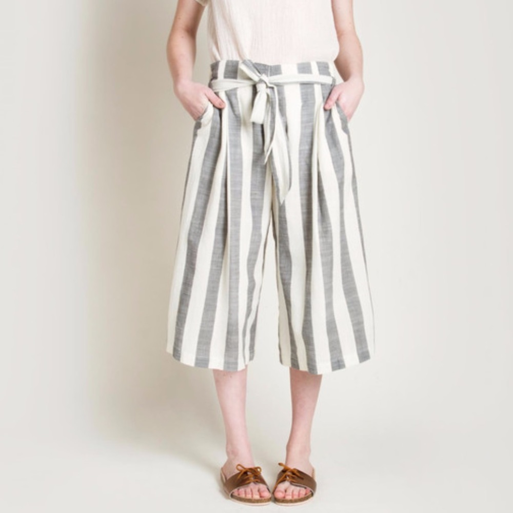 Ace & Jig Haystack Wide Leg High Waist Culottes M